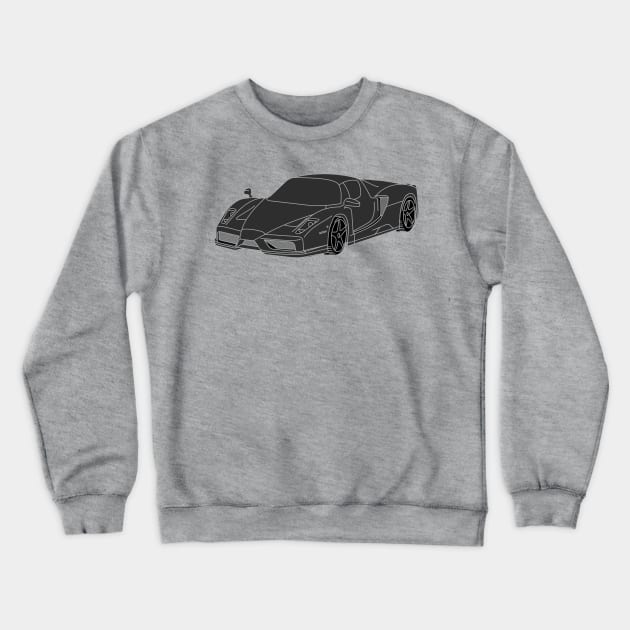 Ferrari Enzo supercar Crewneck Sweatshirt by Aurealis